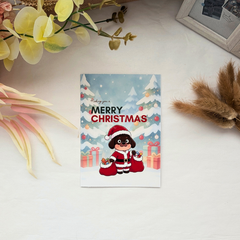 永 | Santa Clause | Christmas card
