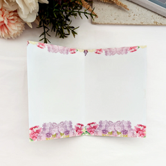 Keepsake Card | Purple Floral